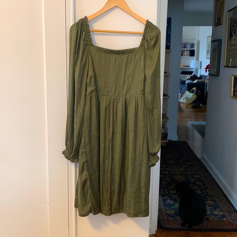 Square Neck Babydoll Dress